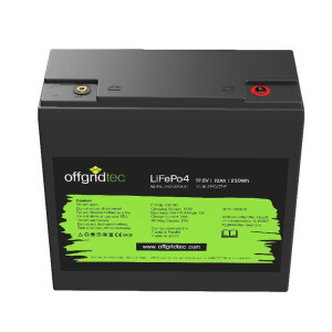 Wattschmiede LiFePo4 Akku 12/18 12,8V 18Ah BMS integriert...