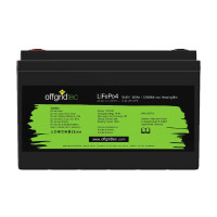 Wattschmiede LifePo4 Akku 12/100 12,8V 100Ah mit BMS und Hei