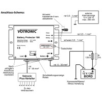 Votronic 3078 Battery Protector 100 12V 24V 100A Batteriew&a