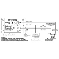Votronic 6073 Battery Protector 40A 24V Motor Batteriew&auml