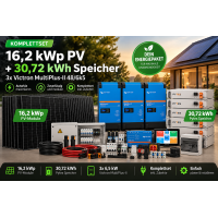 16,2 kWp PV Komplettset | 3x Victron Mul productbox